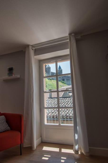 Le Saint Gimer - Vue Sur La Cite Medievale - Climatisation Carcassonne Exterior foto
